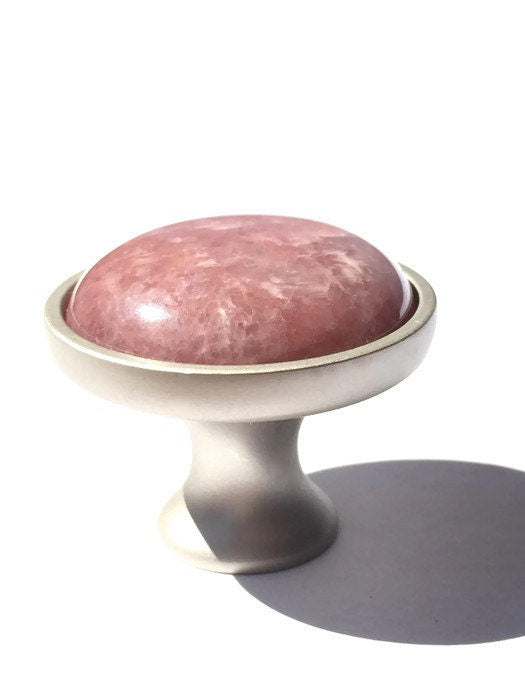 Cherry Quartz Knob