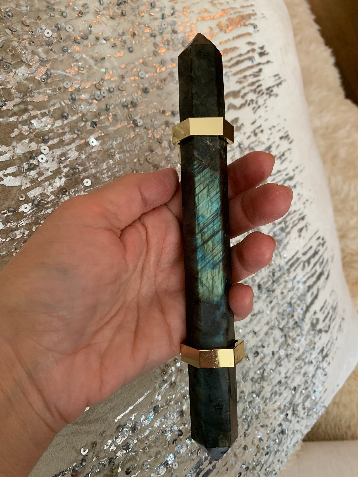 Labradorite Handle