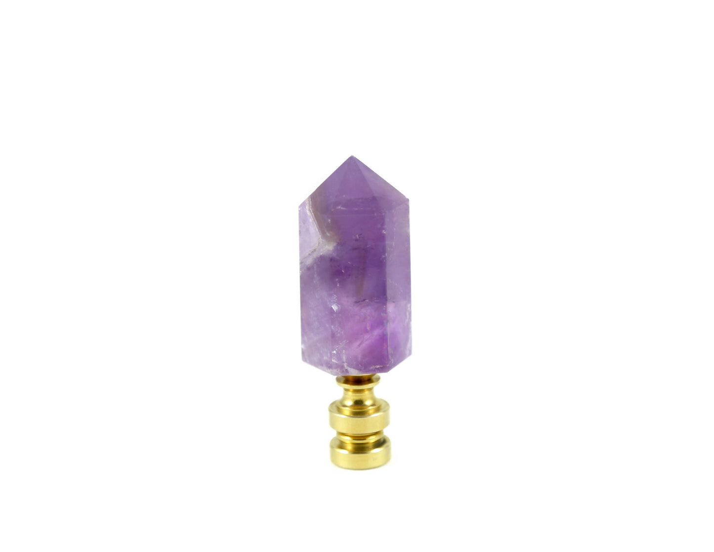 Amethyst Lamp Finial