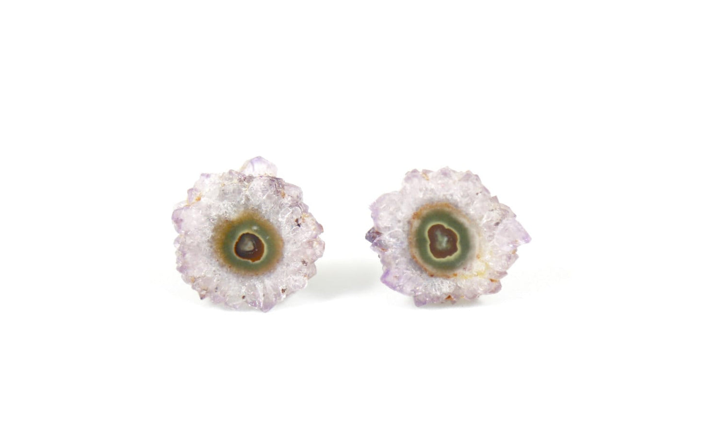 Amethyst Stalactite Cufflinks