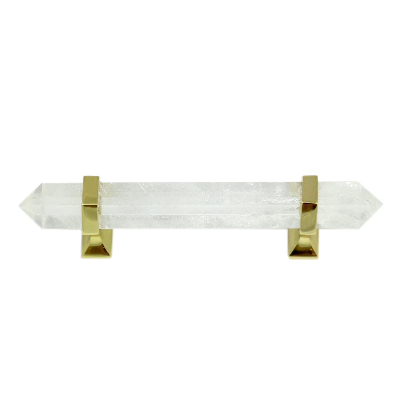 Clear Quartz Crystal Handle