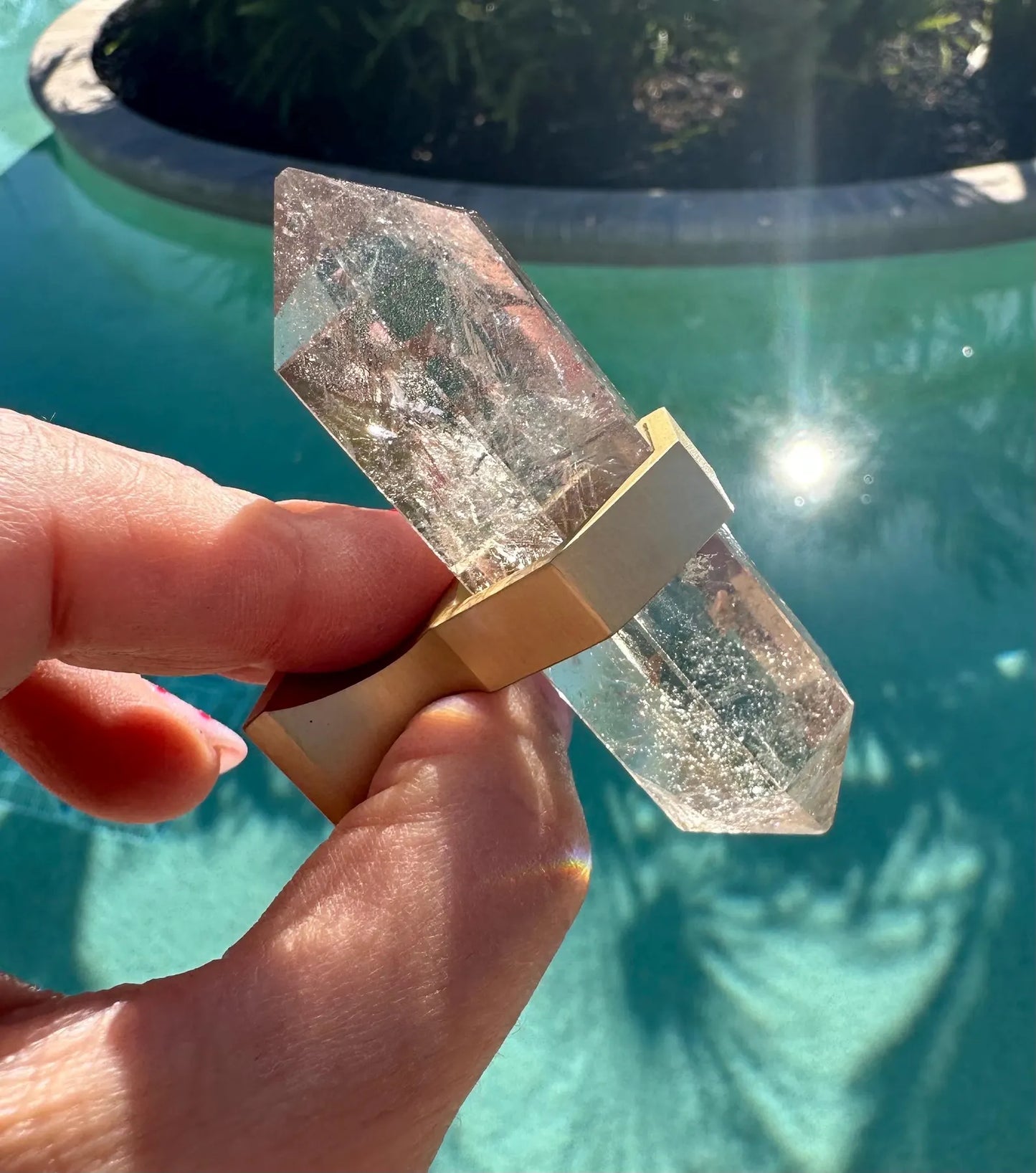3" Crystal Handles