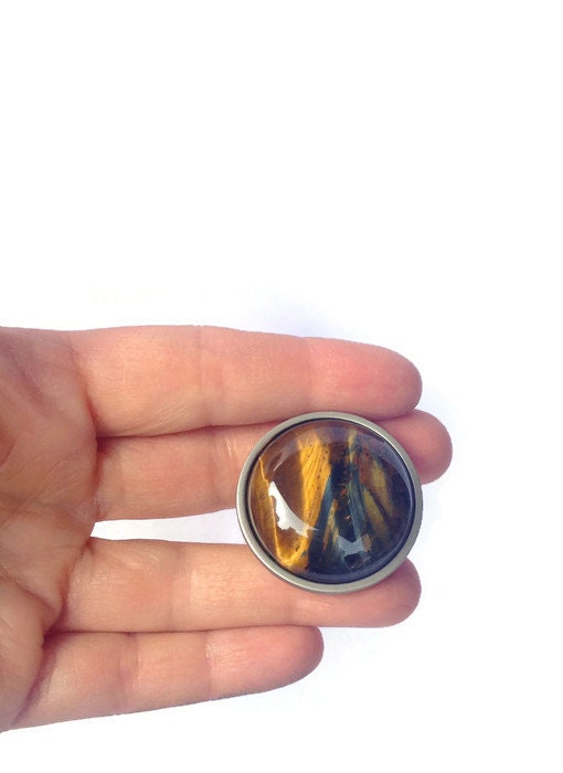 Tiger's Eye Knob