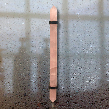 Rose Quartz Shower Handle