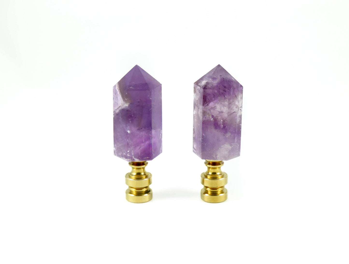 Amethyst Lamp Finial
