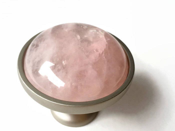 Rose Quartz Knob