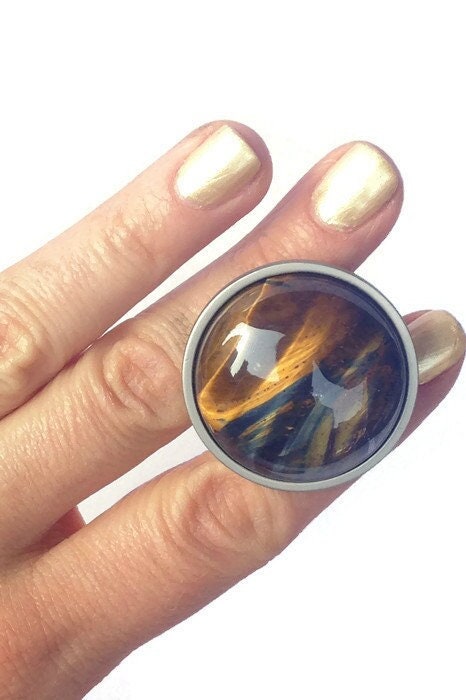 Tiger's Eye Knob