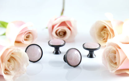 Rose Quartz Knob