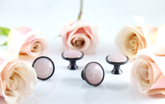 Rose Quartz Knob