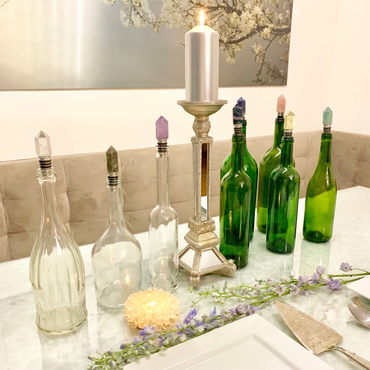 Crystal Wine Stopper Collection