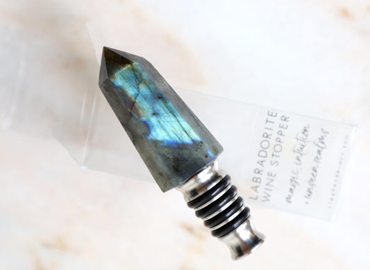 Labradorite Wine Stopper