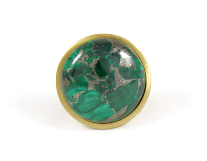 Million Dollar Malachite Knob