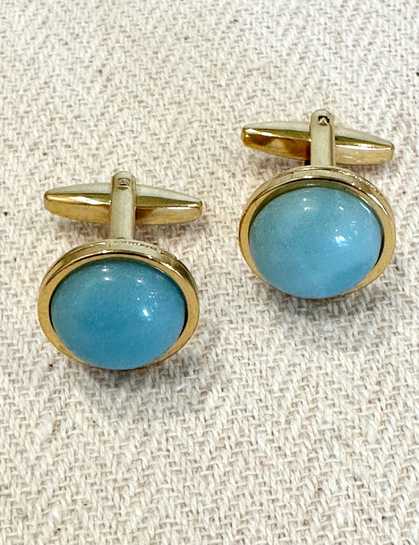 Amazonite Gemstone Cufflinks