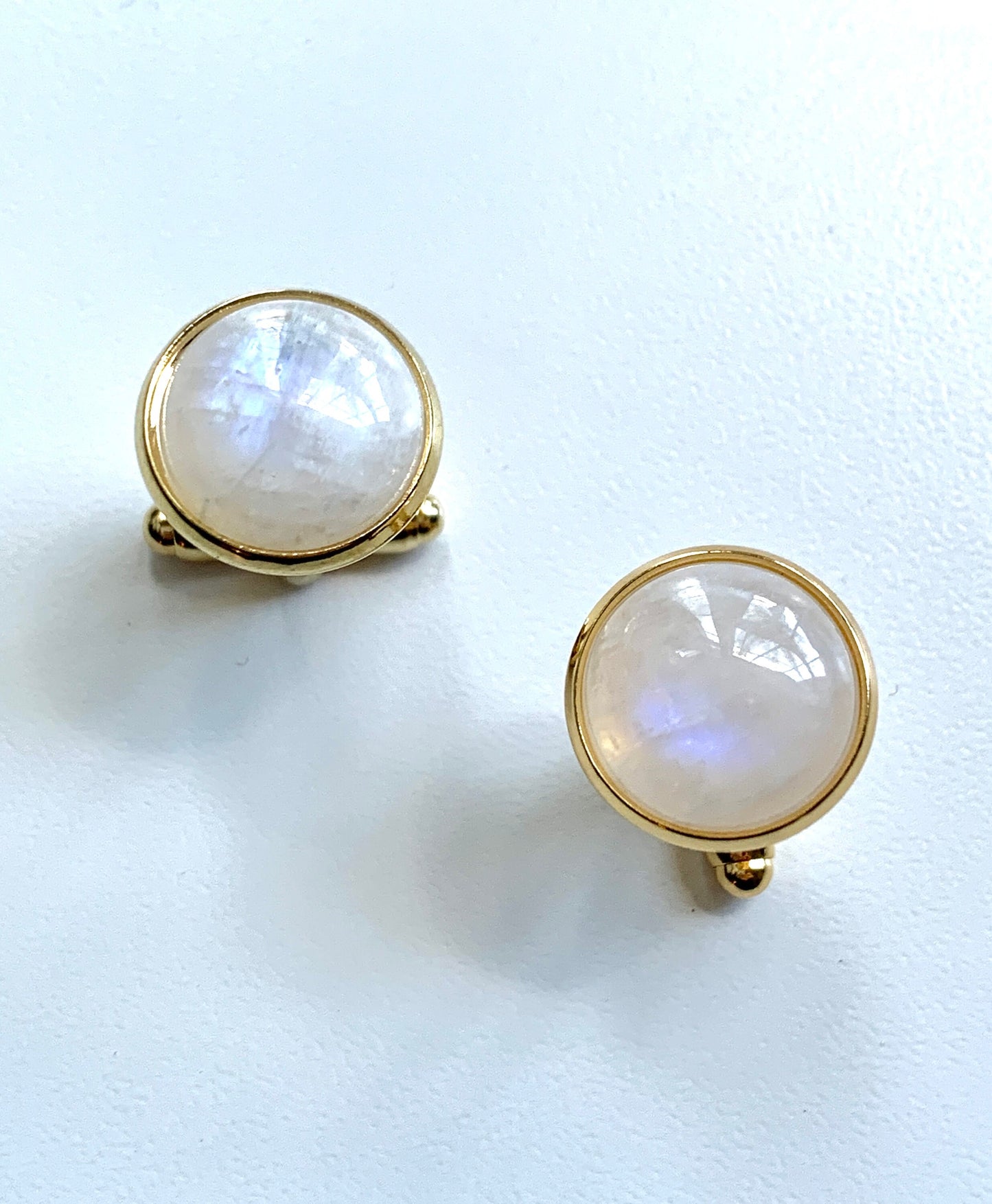 Rainbow Moonstoon Cufflinks