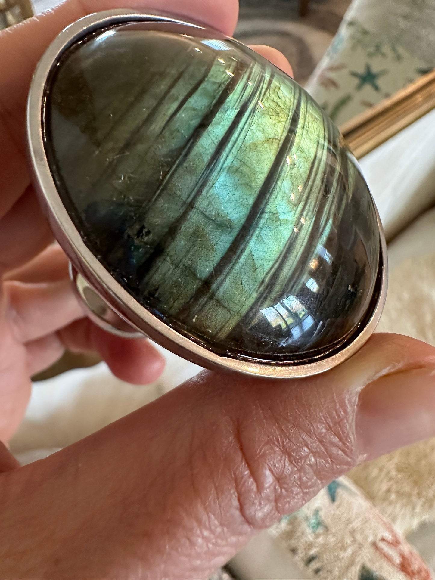 Large Labradorite Knob