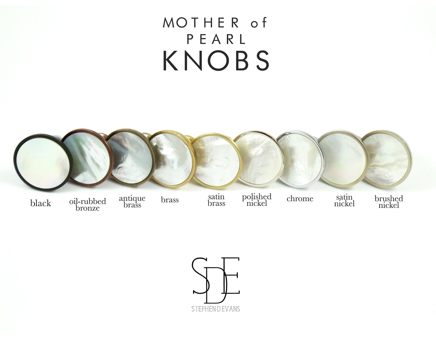 Mother of Pearl Knob