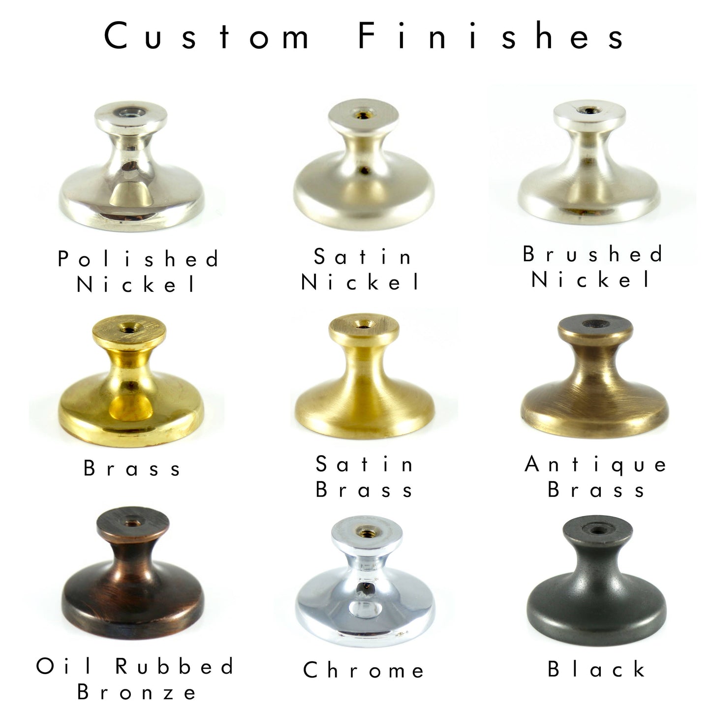 Clear Crystal Knob