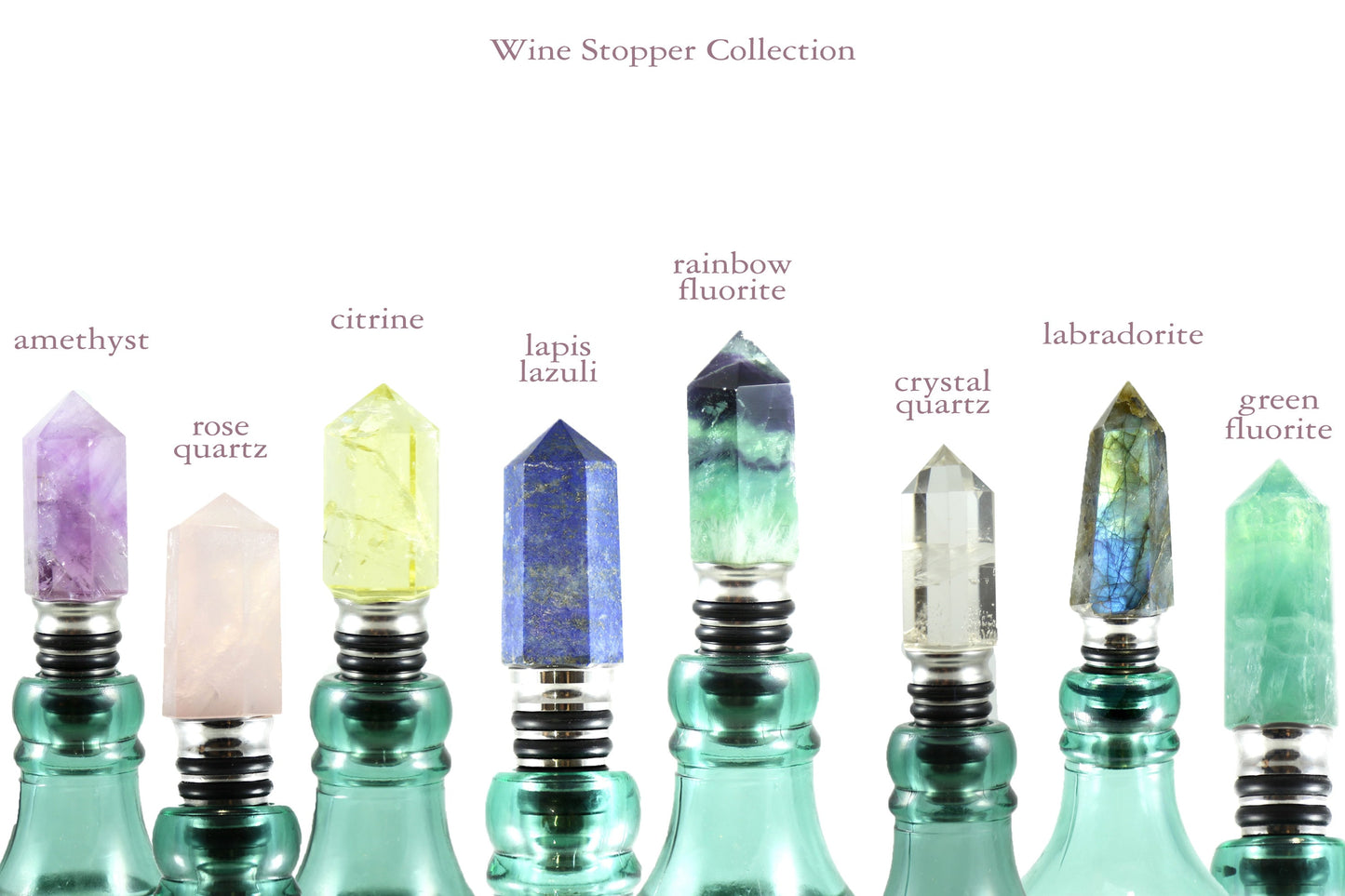 Crystal Wine Stopper Collection