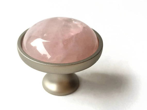 Rose Quartz Knob
