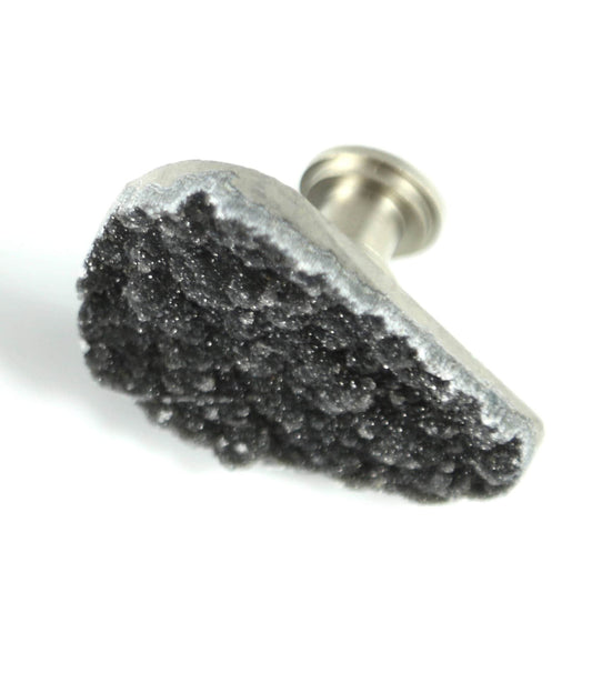 Black Geode Knob