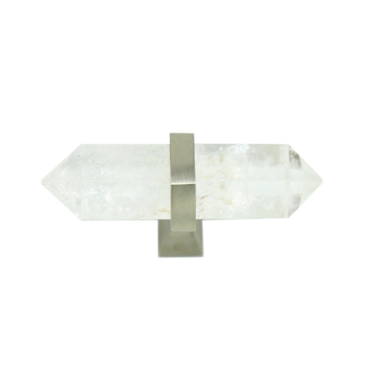 Clear Quartz Crystal Handle
