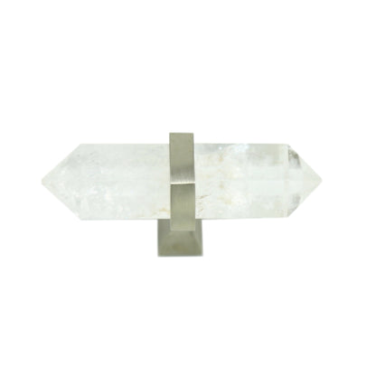 Clear Quartz Crystal Handle