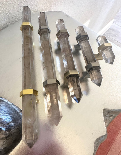 Smoky Quartz Handle