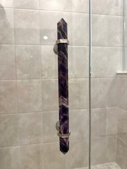 Amethyst Shower Handle