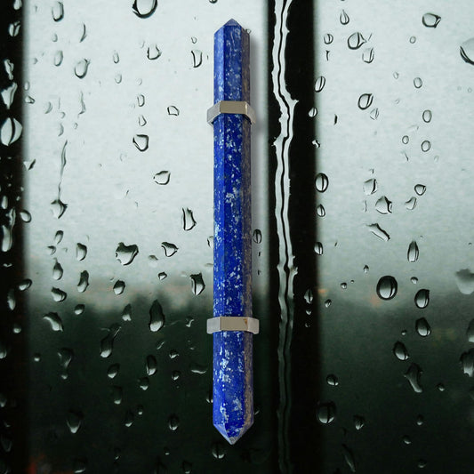 Lapis Lazuli Shower Handle