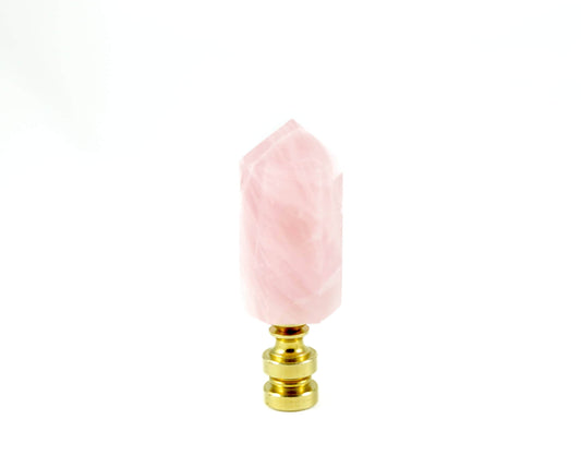 Rose Quartz Lamp Finials