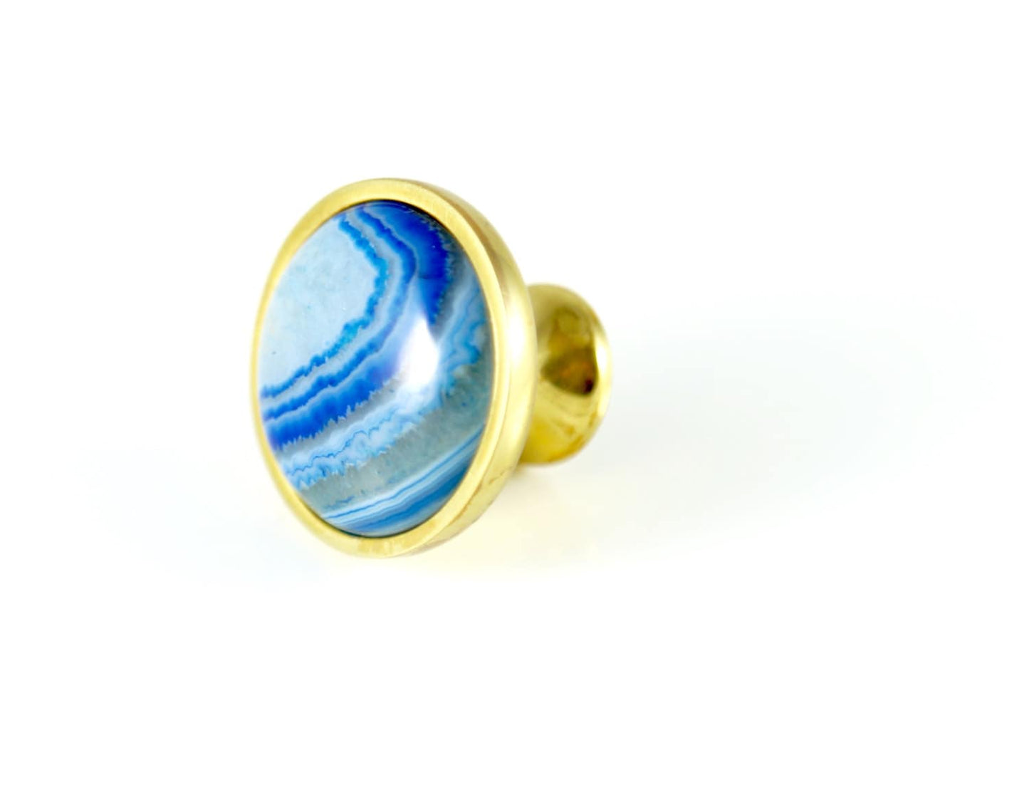 Blue Crystal Knob