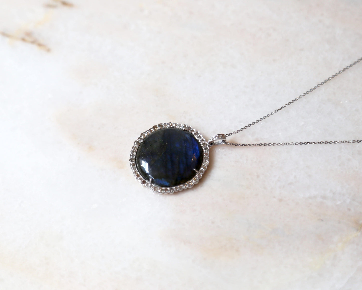 Large Labradorite Pendant