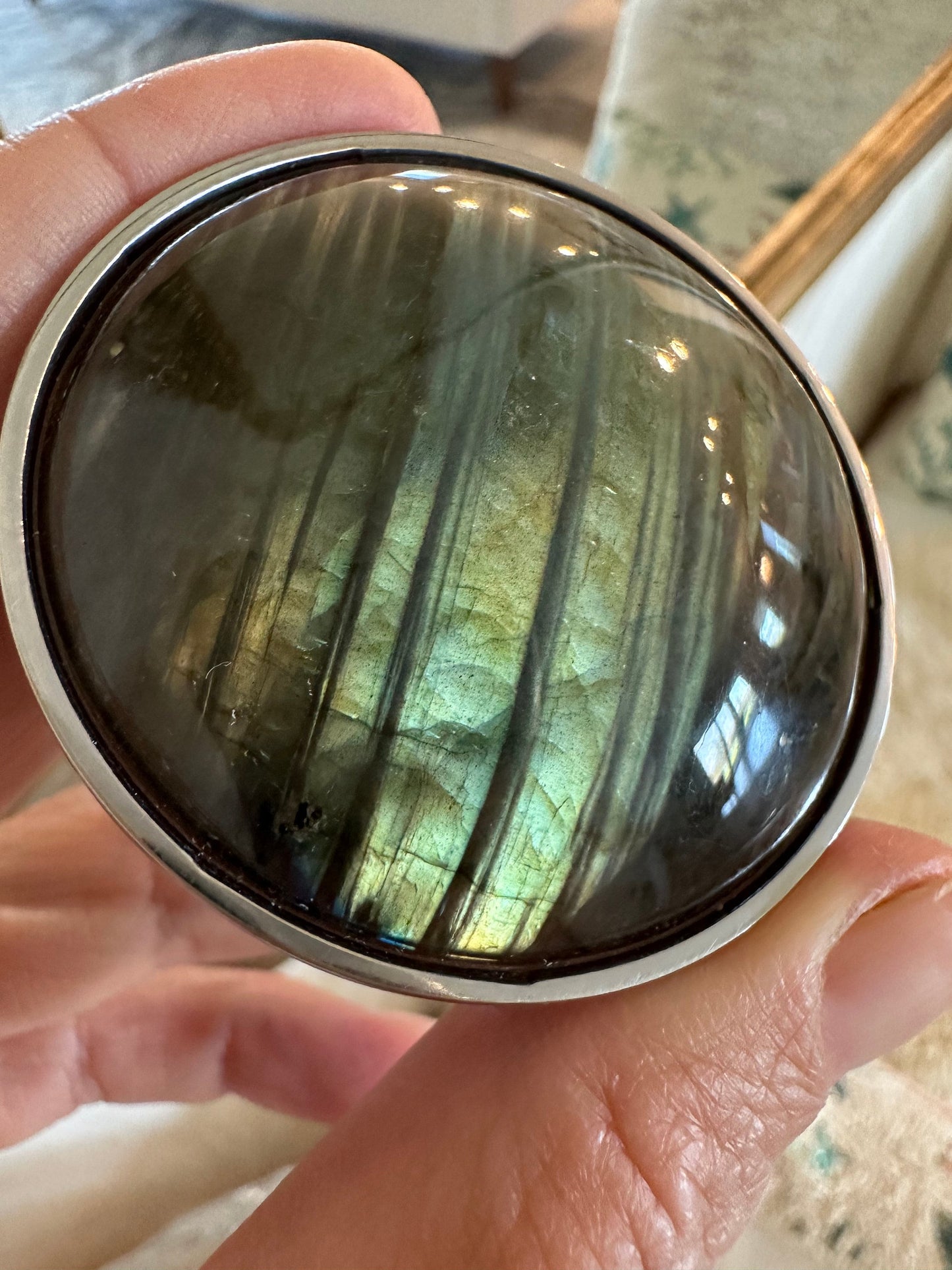 Large Labradorite Knob
