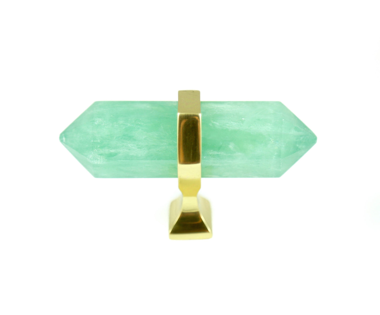 Green Fluorite Handle