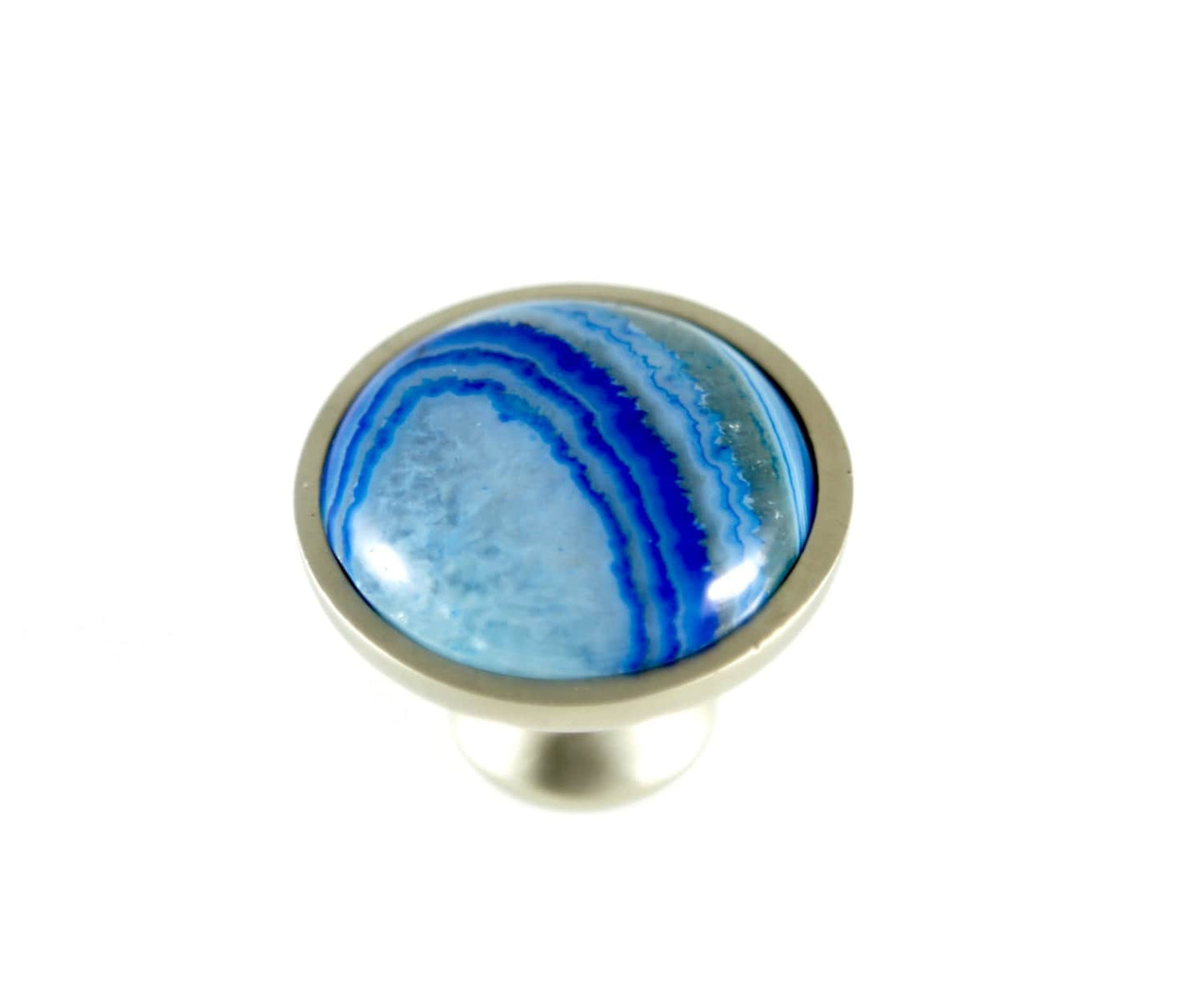 Blue Crystal Knob