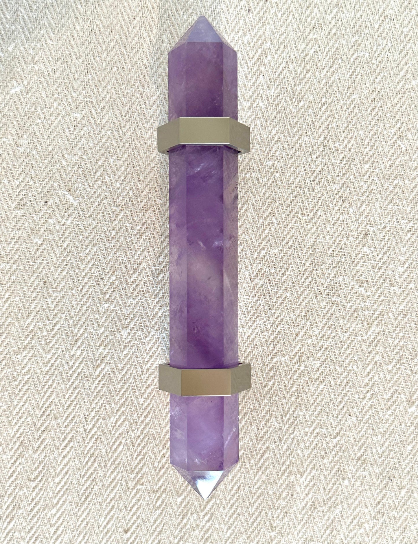 Amethyst Crystal Handle