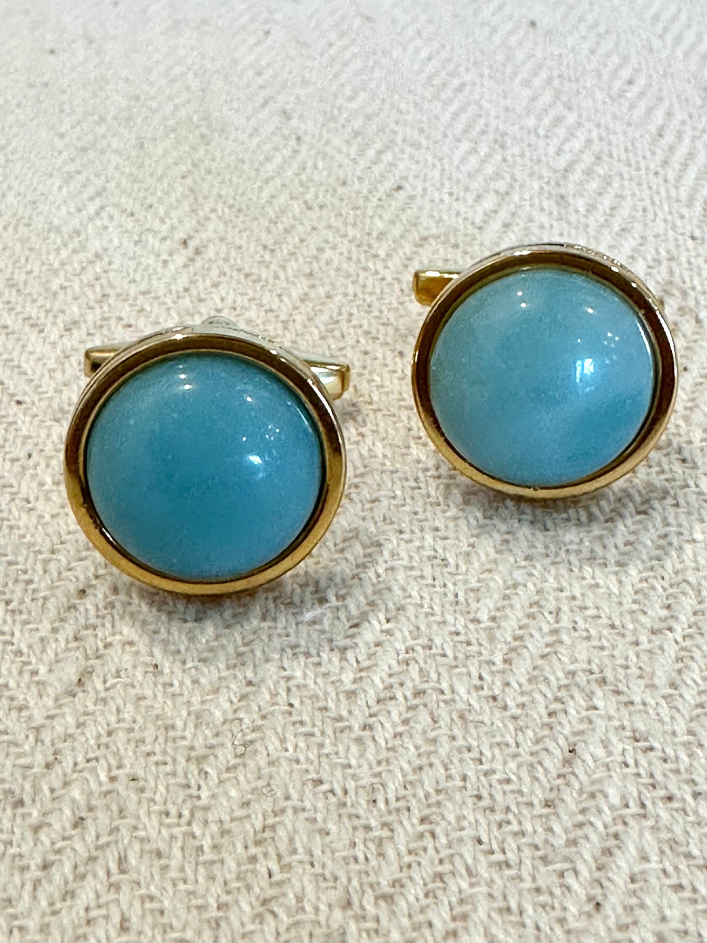 Amazonite Gemstone Cufflinks