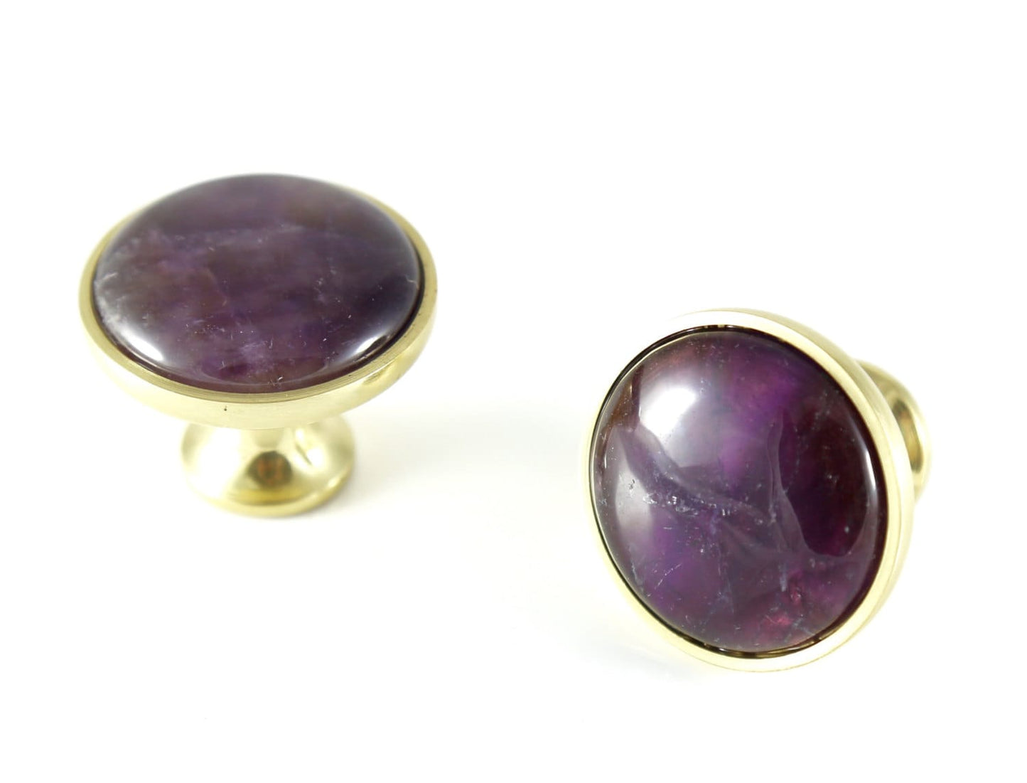 Amethyst Gemstone Crystal Knob
