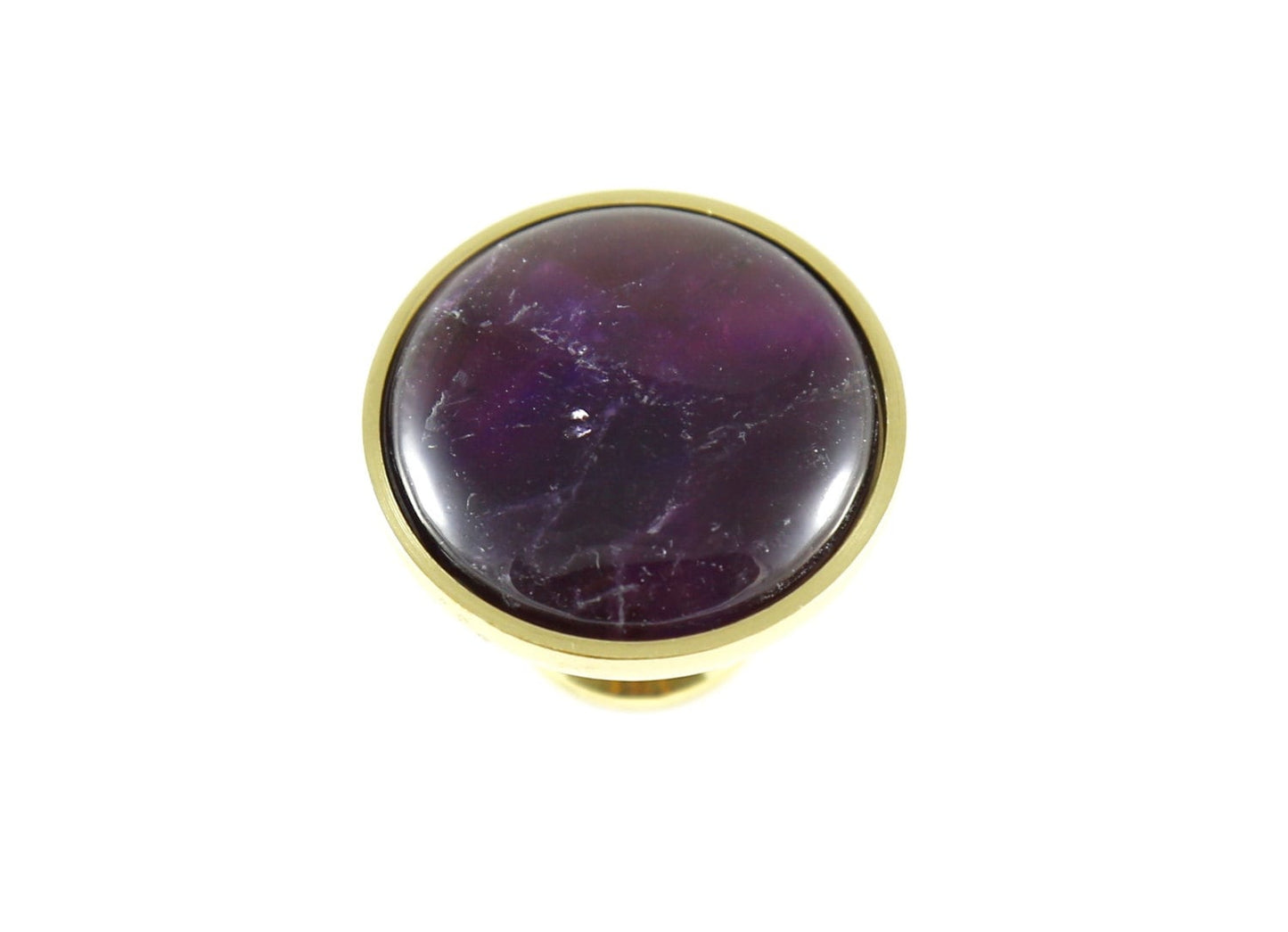 Amethyst Gemstone Crystal Knob