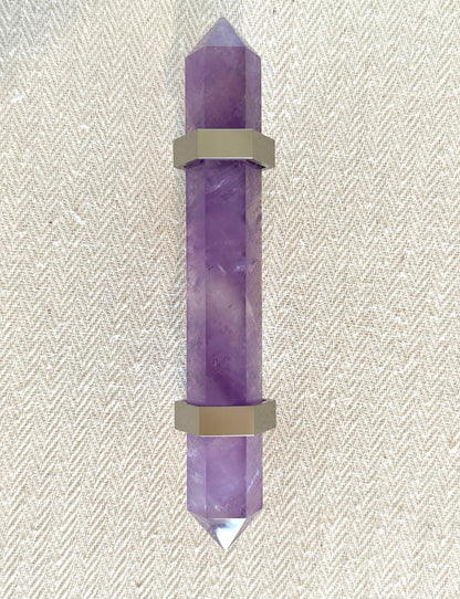 Amethyst Crystal Handle