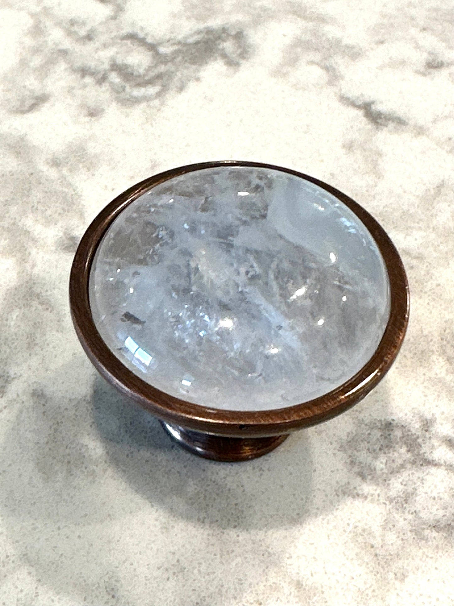 Clear Crystal Knob