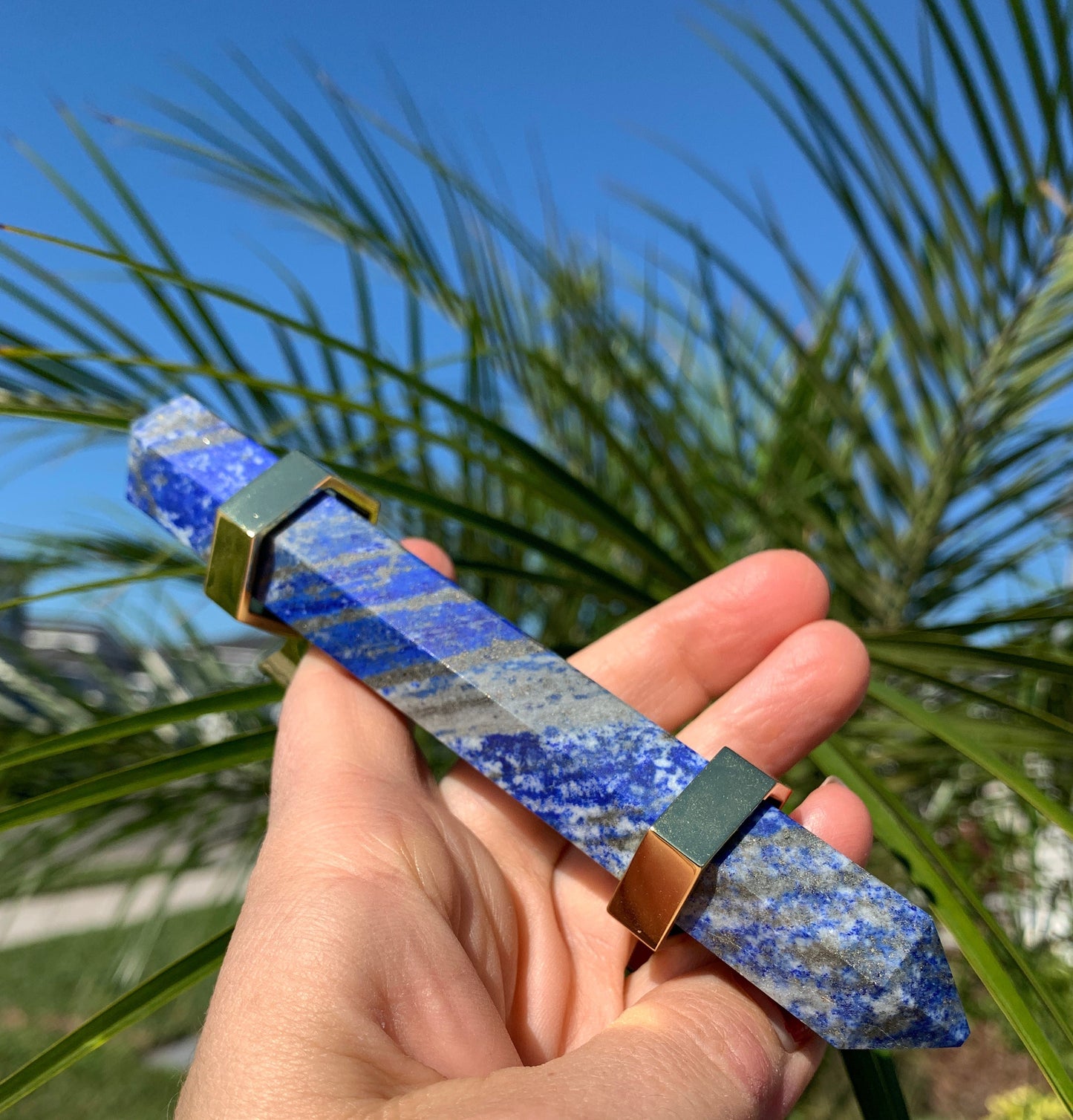 Lapis Lazuli Handle