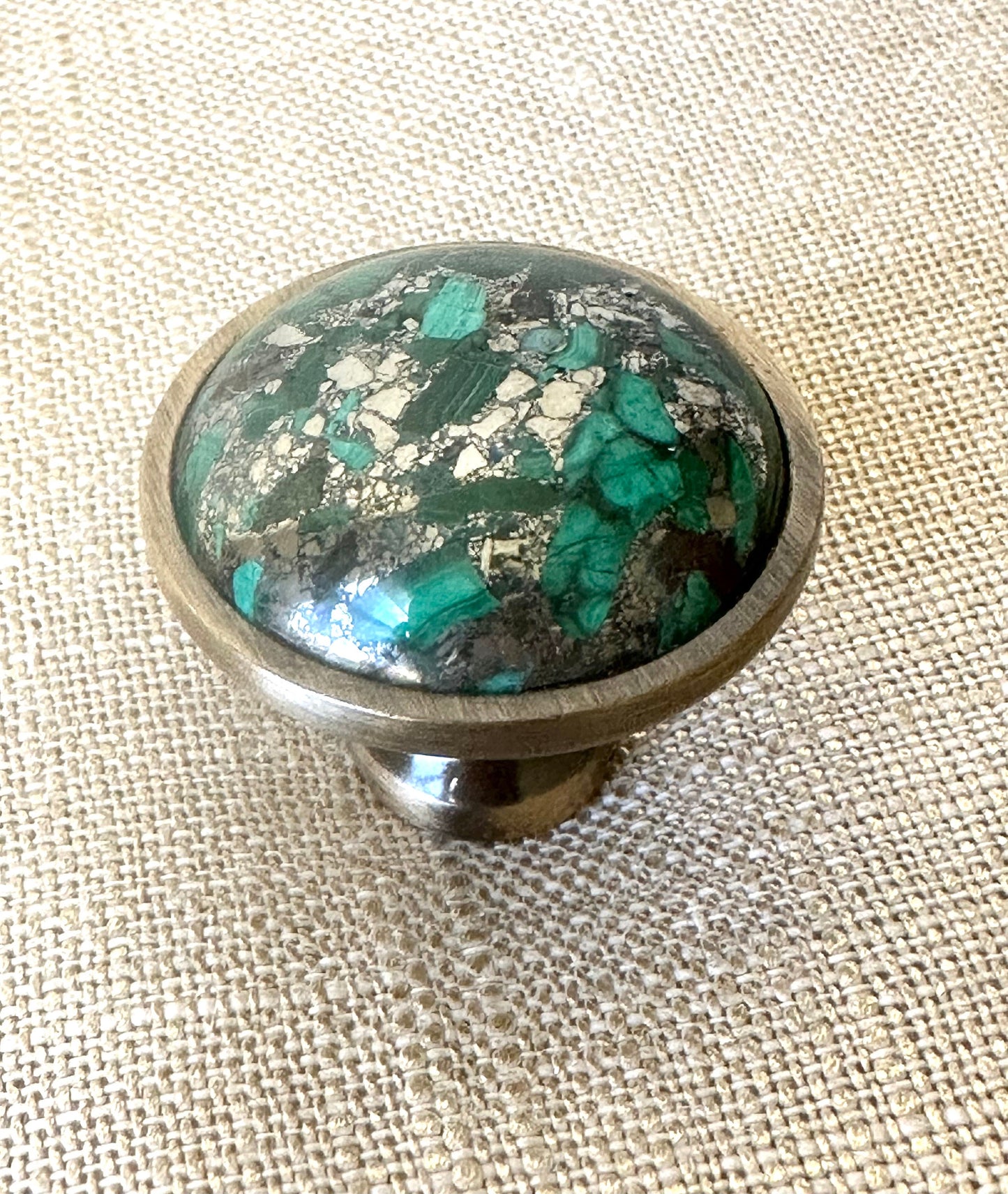 Million Dollar Malachite Knob
