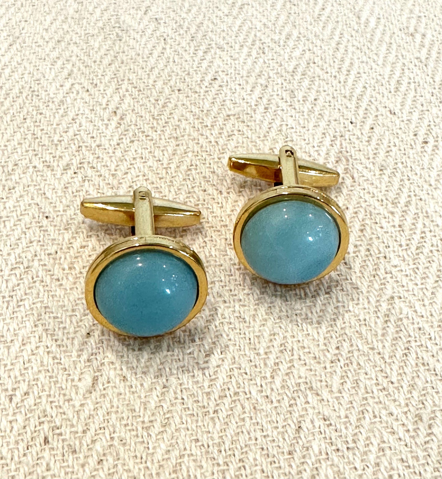 Amazonite Gemstone Cufflinks