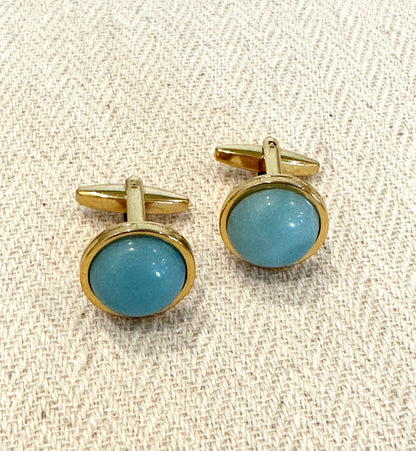 Amazonite Gemstone Cufflinks