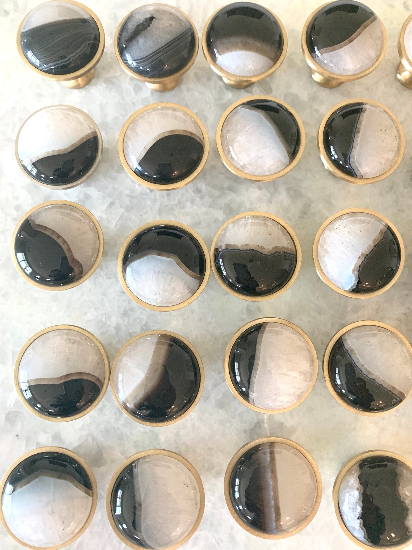 Black and White Knob