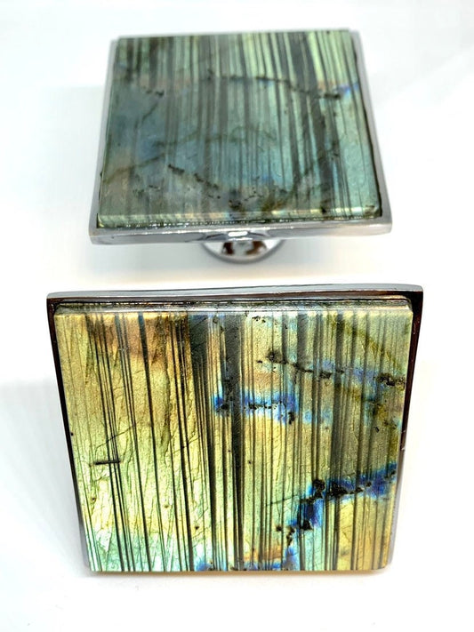 Labradorite Square Knob