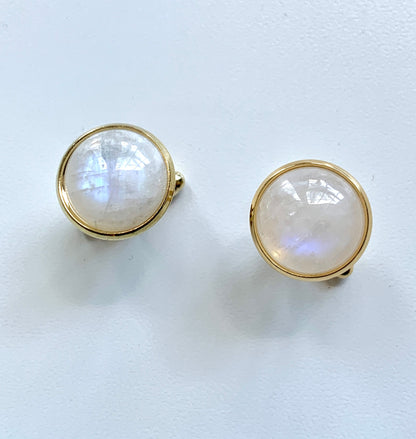 Rainbow Moonstoon Cufflinks