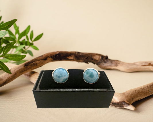 Larimar Cufflinks