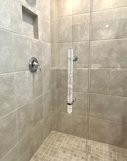 Crystal Handle for Glass Shower Door